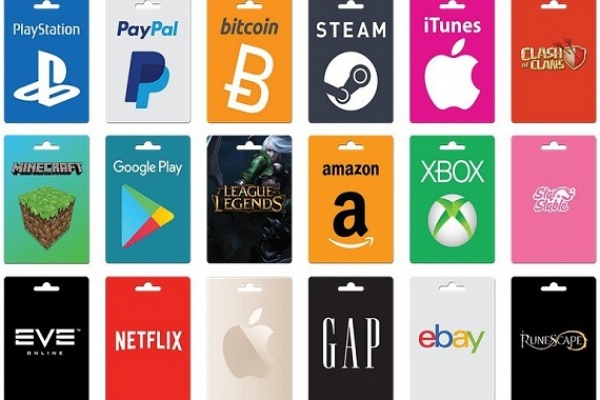 Most Popular Gift Cards In The World